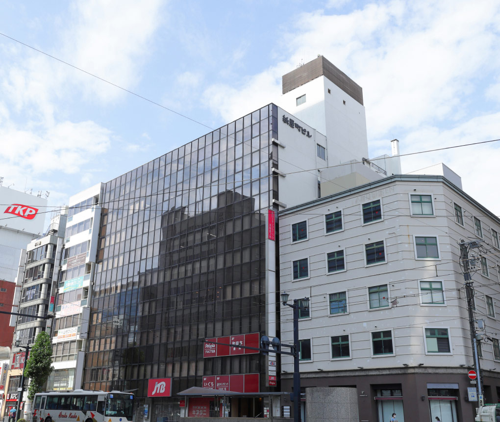 本通駅・紙屋町西駅・紙屋町東駅・県庁前駅各駅より徒歩1分