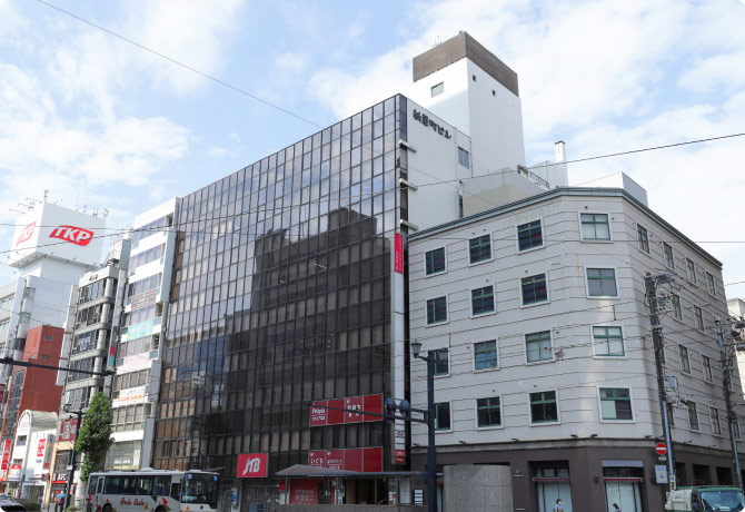 本通駅・紙屋町西駅・紙屋町東駅・県庁前駅各駅より徒歩1分